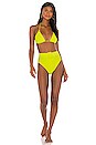 view 4 of 4 TOP BIKINI JOSIE in Chartreuse