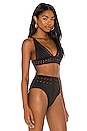 view 2 of 4 TOP BIKINI ANGELICA in Black