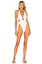 view 1 of 4 Meghan One Piece in White
