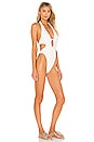 view 2 of 4 Meghan One Piece in White