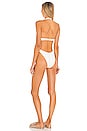 view 3 of 4 Meghan One Piece in White