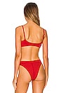 view 3 of 4 Erica Bikini Top in Red