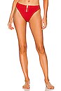 view 1 of 4 Fiona Bikini Bottom in Red