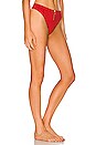 view 2 of 4 Fiona Bikini Bottom in Red