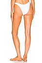 view 3 of 4 Emmy Bikini Bottom in White