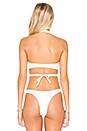 view 3 of 4 TOP BIKINI BRIENNA in White