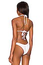 view 3 of 4 Tri Bikini Top in White