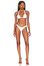 view 4 of 4 Kimberly Bikini Bottom in White