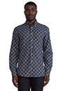 view 1 of 3 Checkerboard Button Down in Indigo