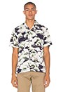 view 2 of 5 S/S Open Collar Button Down in Navy