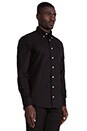view 2 of 3 CAMISA DE MANGA LARGA OXFORD in Black