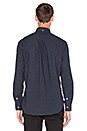 view 4 of 5 Flannel Button Down in Cadet Blue in Cade Blue