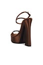 view 3 of 5 Platform Sandal in Cioccolato