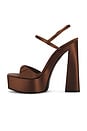 view 5 of 5 Platform Sandal in Cioccolato