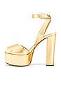 view 5 of 5 Gast Platform Heel in Gold