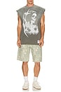 view 5 of 6 Canvas Utility Carpenter Short in Camo