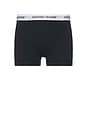view 2 of 3 3 Pack Boxer Brief in White, Blue, & Black
