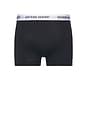 view 3 of 3 3 Pack Boxer Brief in White, Blue, & Black