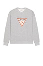 view 3 of 4 Iconic Triangle Sweatshirt in Medium Grey Heather