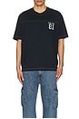 view 3 of 4 Tシャツ in Daring Ocean