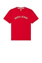 view 1 of 4 Short Sleeve Collegiate Tee in Rugby Red