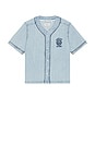 view 1 of 5 Baseball Denim Shirt in Light Heritage Wash