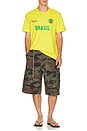 view 3 of 4 T-SHIRT in Brasil Yellow