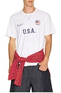 view 1 of 4 T-SHIRT in Usa White