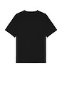 view 2 of 5 Short Sleeve Slim Script Tee in Jet Black