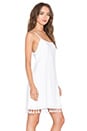 view 2 of 5 Tassel Dress in White