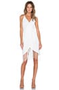 view 1 of 3 Fringe Wrap Dress in Cream