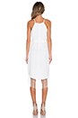 view 3 of 3 Fringe Wrap Dress in Cream