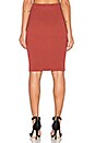 view 3 of 3 Pencil Skirt in Rust