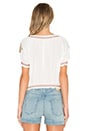 view 3 of 3 Top Brodé in White Embroidered