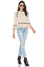 view 4 of 4 Fringe Top in Stone
