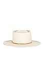 view 3 of 3 Clement Hat in White