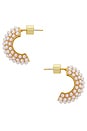 view 2 of 2 Ellie Earrings in Gold