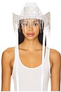 view 1 of 4 Cowgirl Hat in White