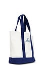 view 3 of 4 Bridal Canvas Tote Bag in Navy