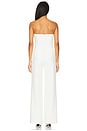 view 3 of 3 Camilo Crepe Jumpsuit in White