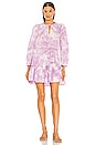 view 2 of 4 Rumi Tie Dye Dress in Lilac Tie Dye