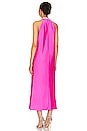 view 3 of 3 Josie Halter Dress in Hot Pink