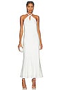 view 1 of 4 Bea Halter Maxi Dress in White