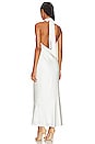 view 3 of 4 Bea Halter Maxi Dress in White