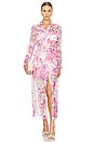 view 1 of 4 Silvia Dress in Floral Pink