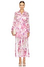 view 2 of 4 ROBE SILVIA in Floral Pink