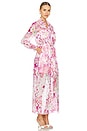 view 3 of 4 ROBE SILVIA in Floral Pink