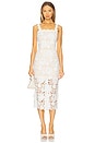 view 2 of 6 Marnee Lace Dress in White & Beige