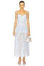 view 1 of 3 Zuria Cotton Eyelet Maxi Dress in Opal