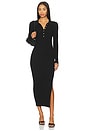 view 1 of 3 Bobby Rib Knit Dress in Black